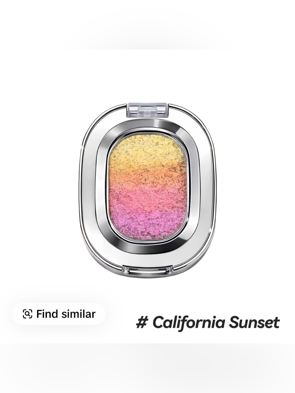 California Sunset, NIB Ourbella
Multi-chrome Ombre Eyeshadow